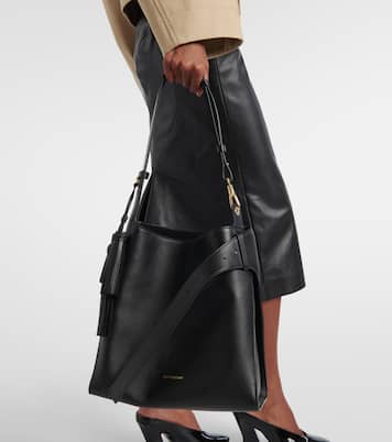 Belted Medium leather hobo bag | Givenchy