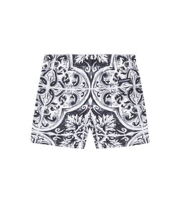 Baby Majolica swim trunks | Dolce&Gabbana Kids