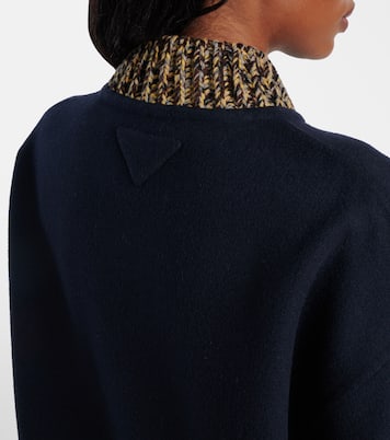 Bomberjacke aus Wolle und Kaschmir | Prada