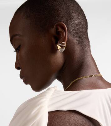 Boucles d'oreilles Golden Strada en or 18 ct et diamants | Yeprem