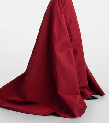 Vestido de fiesta en faya de seda | Monique Lhuillier