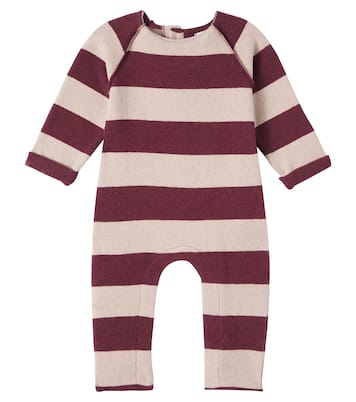 Baby Wolfgang knitted cotton-blend onesie | 1 + in the Family