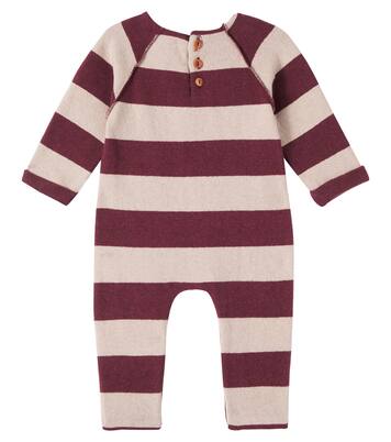 Baby Wolfgang knitted cotton-blend onesie | 1 + in the Family
