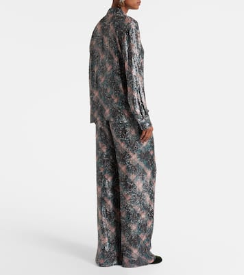 Hemd mit Pailletten | Dries Van Noten