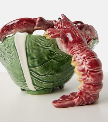 Cabbage With Lobsters salad bowl | Bordallo Pinheiro