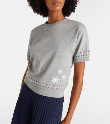 T-shirt imprimé en coton | Thom Browne