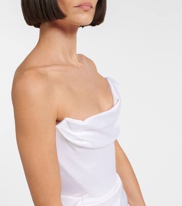 Bridal Nova Grace satin bustier gown | Vivienne Westwood
