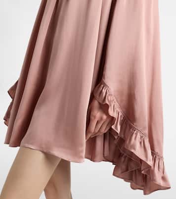 Robe en satin de soie | Chloé