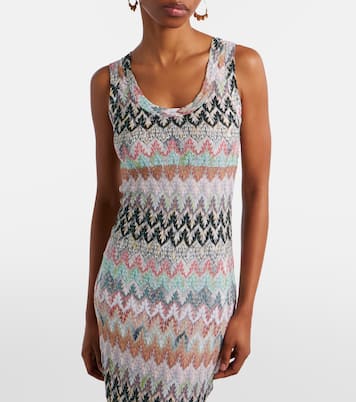 Sequined knitted lamé gown | Missoni