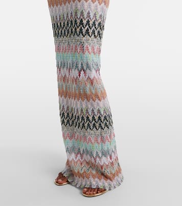 Sequined knitted lamé gown | Missoni