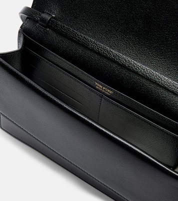 T Mini leather crossbody bag | Tom Ford
