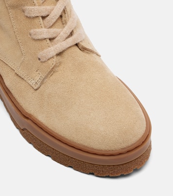 Calgary shearling-lined suede lace-up boots | Bogner