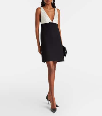 Emotional Essence bow-detail sequined minidress | Dorothee Schumacher