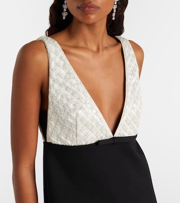 Emotional Essence bow-detail sequined minidress | Dorothee Schumacher