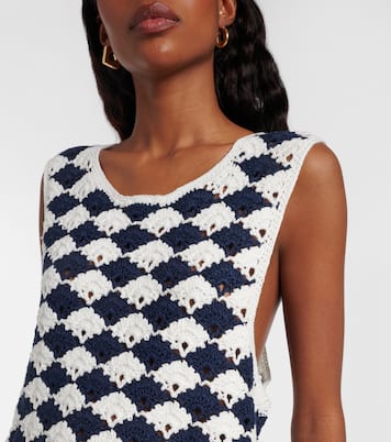 Scalloped crochet top | Farm Rio