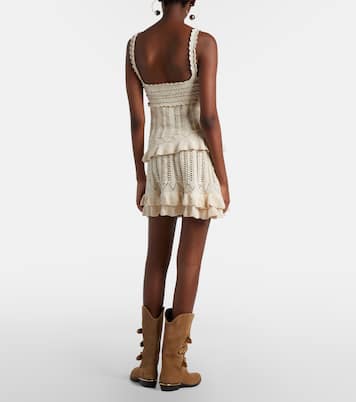Nelle cotton crochet miniskirt | Marant Etoile