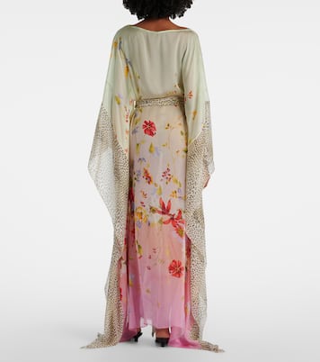 Bedruckter Kaftan aus Seide | Roberto Cavalli