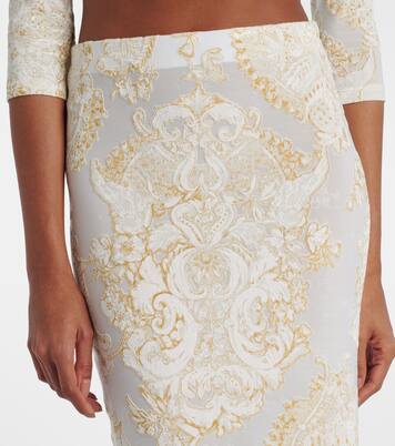 Printed midi skirt | Roberto Cavalli