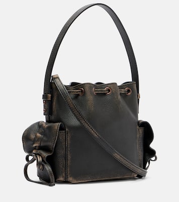 Leather bucket bag | Acne Studios
