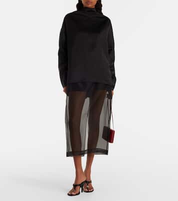 Sandali infradito Kiss And Tell in raso | Herbert Levine