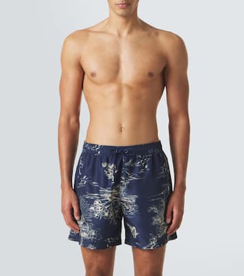 Short de bain Archivio à fleurs | Moncler