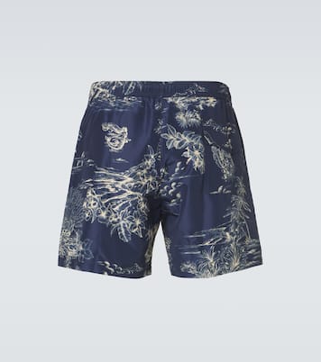Short de bain Archivio à fleurs | Moncler