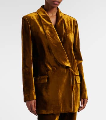 Blazer doppiopetto in velluto | Nina Ricci