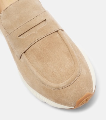 Suede slip-on shoes | Tod's