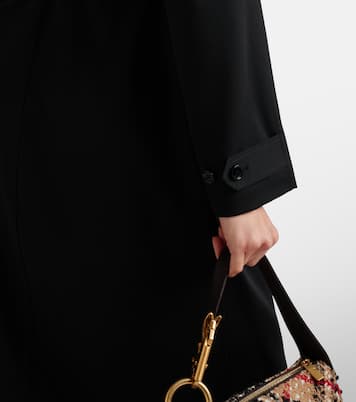 Wickelkleid aus Wolle | Burberry