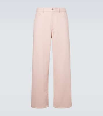 Wide-Leg Jeans aus Seide | Auralee