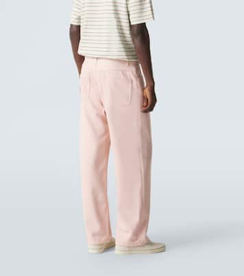 Wide-Leg Jeans aus Seide | Auralee