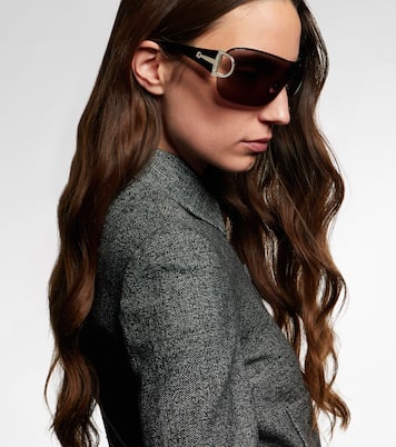 Sign shield sunglasses | Gucci