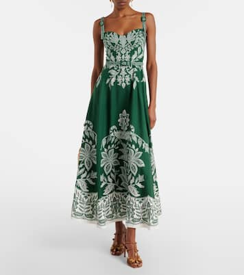 Maxikleid Miranda aus einem Leinengemisch | Farm Rio