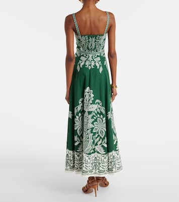 Maxikleid Miranda aus einem Leinengemisch | Farm Rio