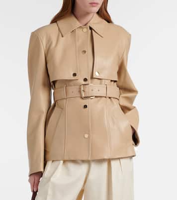 Stenzone convertible leather jacket | Sportmax