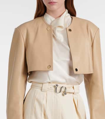 Stenzone convertible leather jacket | Sportmax