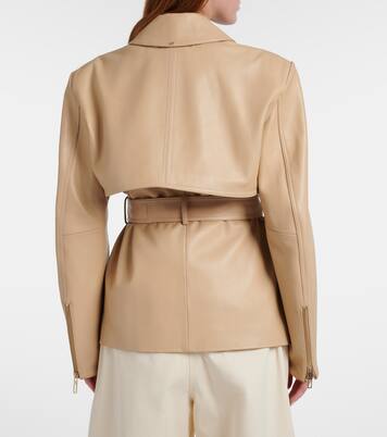 Stenzone convertible leather jacket | Sportmax