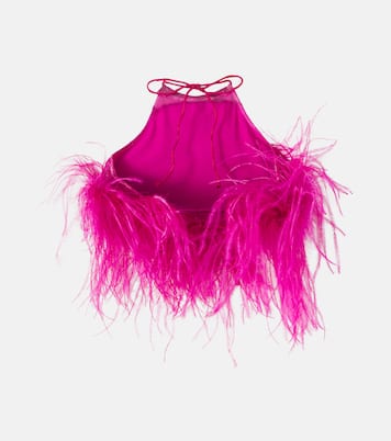 Top Lumière Plumage mit Federn | Oséree Kids