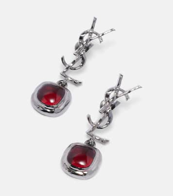 Ohrringe Cassandre mit Kristallen | Saint Laurent