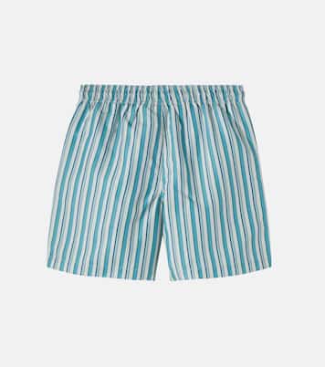 Hansi striped swim tunks | Wheat