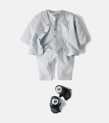 Baby Steppjacke Saxo aus Baumwolle | Wheat