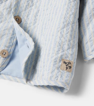 Baby Steppjacke Saxo aus Baumwolle | Wheat