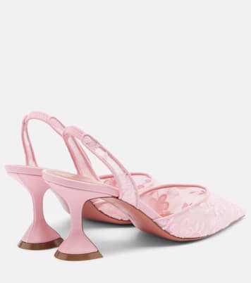Escarpins slingback Holli en dentelle | Amina Muaddi