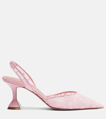Escarpins slingback Holli en dentelle | Amina Muaddi