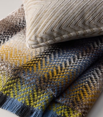 Couverture Zigzag en laine mélangée | Missoni
