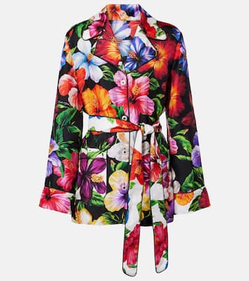 Hemd aus Seidensatin | Dolce&Gabbana