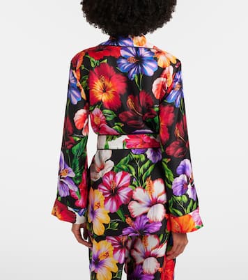 Hemd aus Seidensatin | Dolce&Gabbana