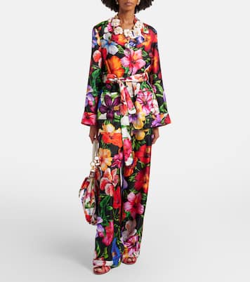 Hemd aus Seidensatin | Dolce&Gabbana