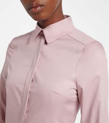 Belisse cotton poplin shirt dress | Safiyaa