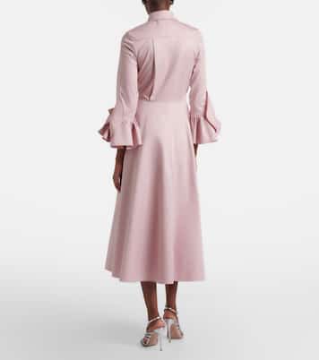 Belisse cotton poplin shirt dress | Safiyaa